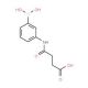 3-(3-Carboxypropionylamino)phenylboronic acid (CAS 31754-00-4) - chemical structure image