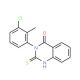 3-(3-Chloro-2-methylphenyl)-2-thioxo-2,3-dihydro-4(1H)-quinazolinone (CAS 81066-84-4) - chemical structure image