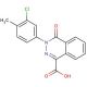 3-(3-chloro-4-methylphenyl)-4-oxo-3,4-dihydrophthalazine-1-carboxylic acid (CAS 926201-05-0) - chemical structure image