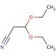 3,3-Diethoxypropionitrile (CAS 2032-34-0) - chemical structure image
