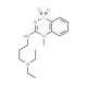 3-[3-(Diethylamino)propylamino]-4-methyl-4H-1,2,4-benzothiadiazin-1,1-dioxide - chemical structure image