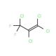 3,3-Difluoro-1,1,2,3-tetrachloropropene 的分子结构, CAS编号: 431-50-5 3,3-Difluoro-1,1,2,3-tetrachloropropene (CAS 431-50-5) - chemical structure image