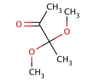 3,3-Dimethoxy-2-butanone (CAS 21983-72-2) - chemical structure image
