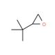 3,3-Dimethyl-1,2-epoxybutane (CAS 2245-30-9) - chemical structure image