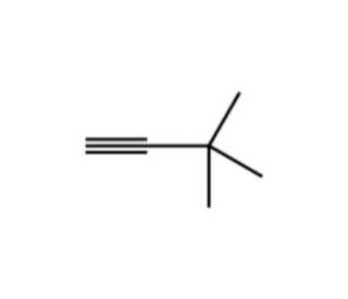 3,3-Dimethyl-1-butyne (CAS 917-92-0) - chemical structure image