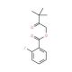 3,3-dimethyl-2-oxobutyl 2-fluorobenzoate - chemical structure image