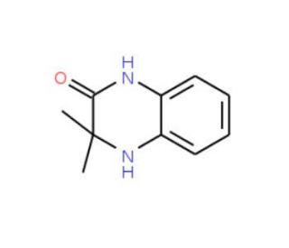 3,3-Dimethyl-3,4-dihydro-1H-quinoxalin-2-one (CAS 80636-30-2) - chemical structure image