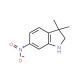 3,3-Dimethyl-6-nitroindoline (CAS 179898-72-7) - chemical structure image