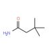 3,3-dimethylbutanamide (CAS 926-04-5) - chemical structure image