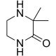 3,3-dimethylpiperazin-2-one (CAS 22476-74-0) - chemical structure image