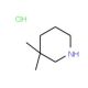 3,3-Dimethylpiperidine hydrochloride (CAS 27832-58-2) - chemical structure image