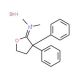 (3,3-Diphenyldihydrofuran-2-ylidine)-dimethylammonium bromide (CAS 37743-18-3) - chemical structure image