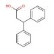 3,3-Diphenylpropionic acid (CAS 606-83-7) - chemical structure image