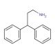 3,3-Diphenylpropylamine (CAS 5586-73-2) - chemical structure image
