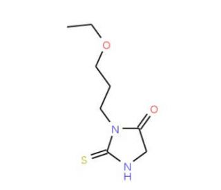 3-(3-ethoxypropyl)-2-mercapto-3,5-dihydro-4H-imidazol-4-one - chemical structure image