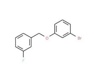 3-(3-Fluorobenzyloxy)-bromobenzene (CAS 845866-57-1) - chemical structure image