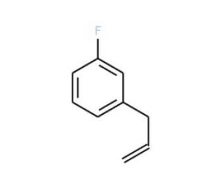 3-(3-Fluorophenyl)-1-propene (CAS 30984-53-3) - chemical structure image