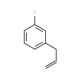 3-(3-Fluorophenyl)-1-propene (CAS 30984-53-3) - chemical structure image