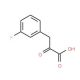 3-(3-fluorophenyl)-2-oxopropanoic acid - chemical structure image