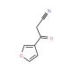 3-(3-Furyl)-3-oxopropanenitrile (CAS 96220-13-2) - chemical structure image