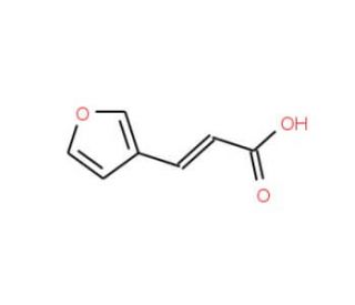 3-(3-Furyl)acrylic acid (CAS 39244-10-5) - chemical structure image