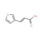 3-(3-Furyl)acrylic acid (CAS 39244-10-5) - chemical structure image