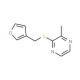 3-(3-Furylmethylthio)-2-methylpyrazine - chemical structure image