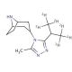 3-(3-(Isopropyl-d6)-5-methyl-4H-1,2,4-triazol-4-yl)-3-exo-8-azabicyclo[3.2.1]octane - chemical structure image