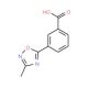 3-(3-Methyl-1,2,4-oxadiazol-5-yl)benzoic acid (CAS 915707-45-8) - chemical structure image