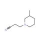 3-(3-Methylpiperidin-1-yl)propanenitrile - chemical structure image