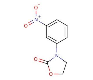 3-(3-nitrophenyl)-1,3-oxazolidin-2-one - chemical structure image