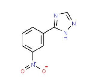 3-(3-nitrophenyl)-1H-1,2,4-triazole - chemical structure image