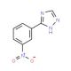 3-(3-nitrophenyl)-1H-1,2,4-triazole - chemical structure image