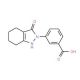 3-(3-Oxo-1,3,4,5,6,7-hexahydro-2H-indazol-2-yl)-benzenecarboxylic acid - chemical structure image