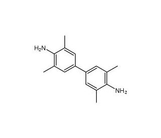 3,3&prime;,5,5&prime;-Tetramethylbenzidine (CAS 54827-17-7) - chemical structure image 