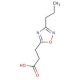 3-(3-propyl-1,2,4-oxadiazol-5-yl)propanoic acid - chemical structure image