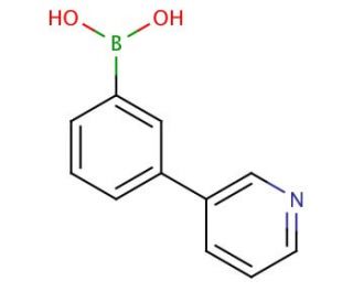 3-(3-Pyridyl)benzeneboronic acid - chemical structure image