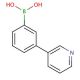 3-(3-Pyridyl)benzeneboronic acid - chemical structure image