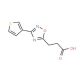 3-(3-thien-3-yl-1,2,4-oxadiazol-5-yl)propanoic acid - chemical structure image