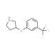 3-[3-(Trifluoromethyl)phenoxy]pyrrolidine - chemical structure image