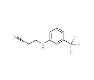 3-(3-Trifluoromethyl-phenylamino)-propionitrile - chemical structure image