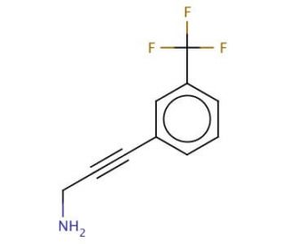 3-[3-(trifluoromethyl)phenyl]prop-2-yn-1-amine - chemical structure image