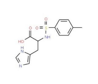 3-(3H-Imidazol-4-yl)-2-(toluene-4-sulfonylamino)-propionic acid - chemical structure image