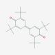 3,3′,5,5′-Tetra-tert-butyldiphenoquinone (CAS 2455-14-3) - chemical structure image