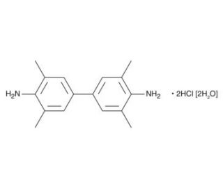 3,3&prime;,5,5&prime;-Tetramethylbenzidine dihydrochloride dihydrate (CAS 207738-08-7) - chemical structure image