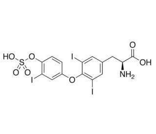 3,3&prime;,5-Triiodo-L-thyronine 4&prime;-O-Sulfate - chemical structure image
