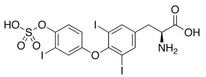 Triiodo 3,3′,5-Triiodo-L-thyronine 4′-O-Sulfate | CAS 31135-55-4 | SCBT - Santa ...