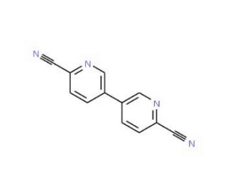 3,3′-Bipyridine-6,6′-dicarbonitrile (CAS 1133116-47-8) - chemical structure image