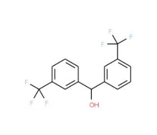 3,3&prime;-Bis(trifluoromethyl)benzhydrol (CAS 1598-89-6) - chemical structure image