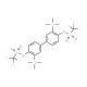 3,3′-Bis(trimethylsilyl)biphenyl-4,4′-diyl Bis(trifluoromethanesulfonate) (CAS 828282-80-0) - chemical structure image